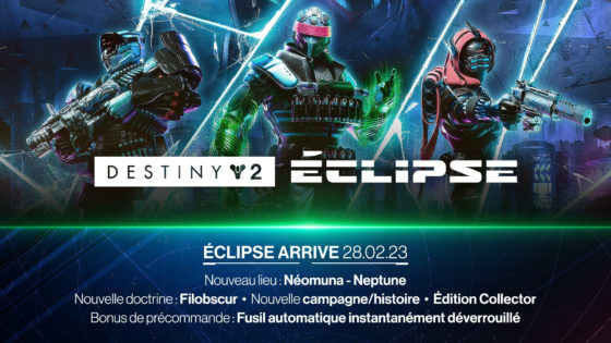 Destiny 2 – Éclipse le 28/02/23 sur Stadia : nouveautés, précommandes…